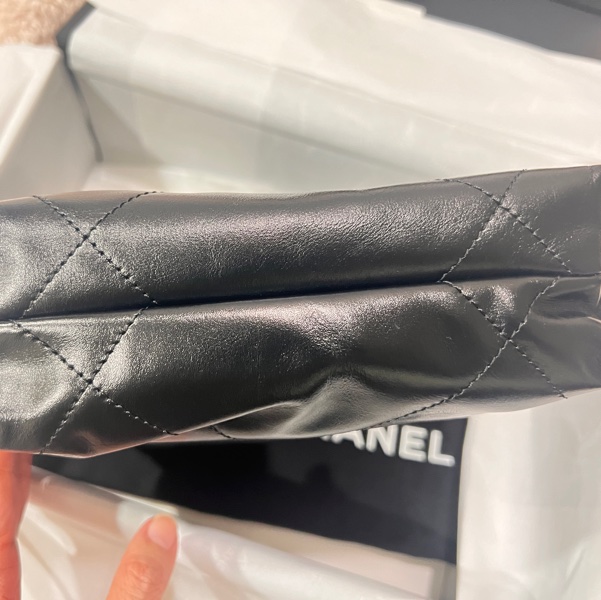 (售出❤️)全新香奈兒Chanel mini 22bag 22包 垃圾袋-10