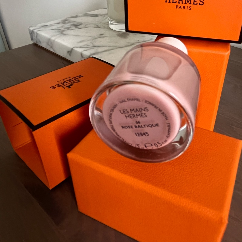 Hermes愛馬仕指彩護手系列指甲油 Rose Baltique #06-7