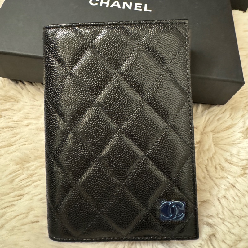 ➗台灣出 全新香奈兒護照夾 香奈兒卡包 (金釦)-8