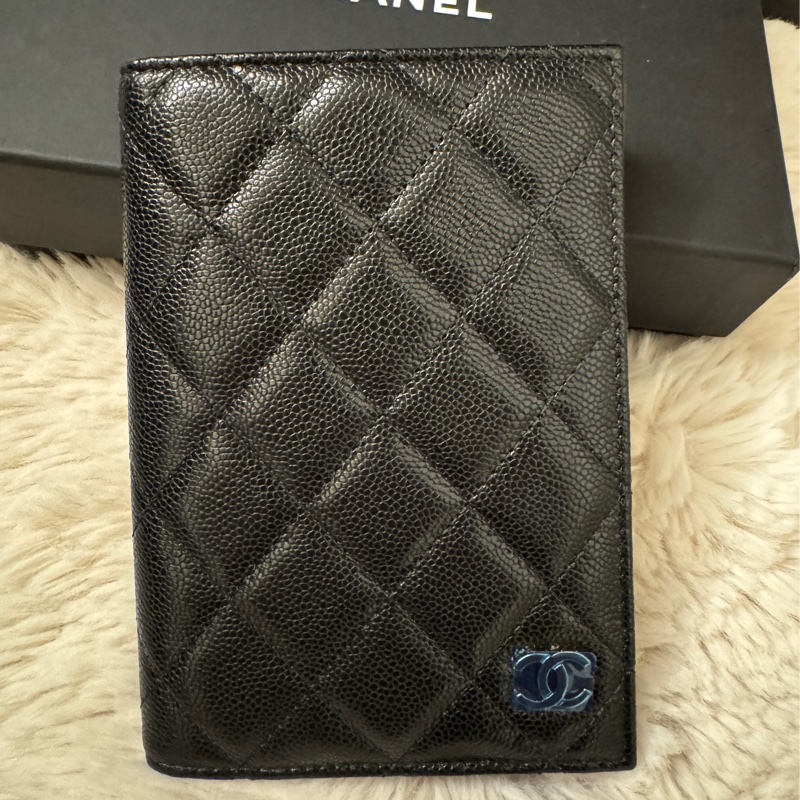 ➗台灣出 全新香奈兒護照夾 香奈兒卡包 (金釦)-7