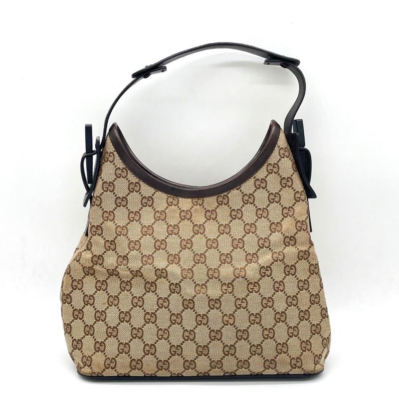 復古GUCCI GG 側肩包-2