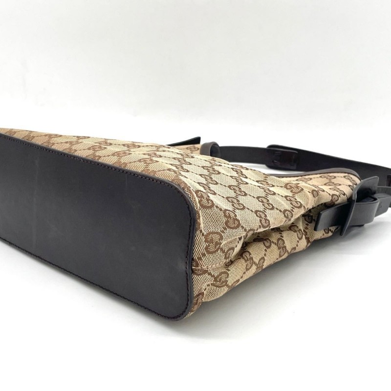 復古GUCCI GG 側肩包-4