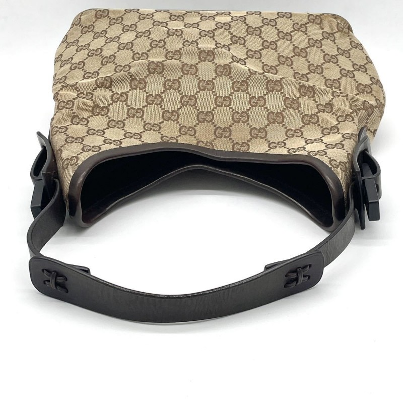 復古GUCCI GG 側肩包-5