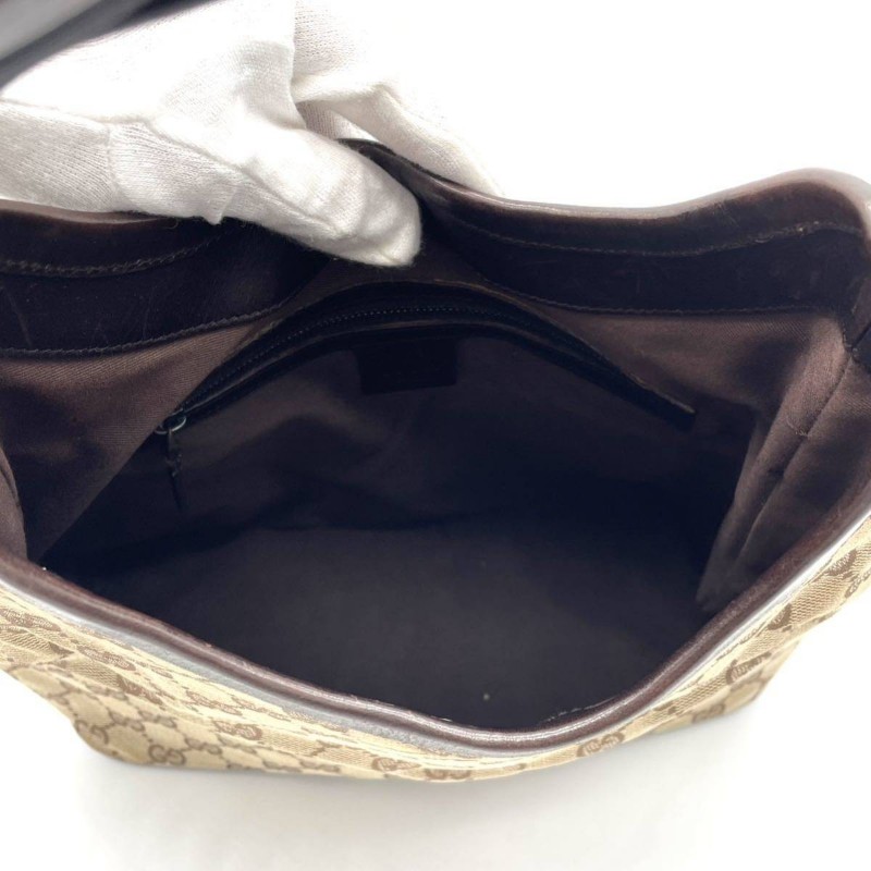 復古GUCCI GG 側肩包-7