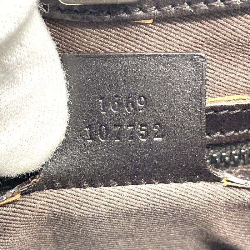 復古GUCCI GG 側肩包-9