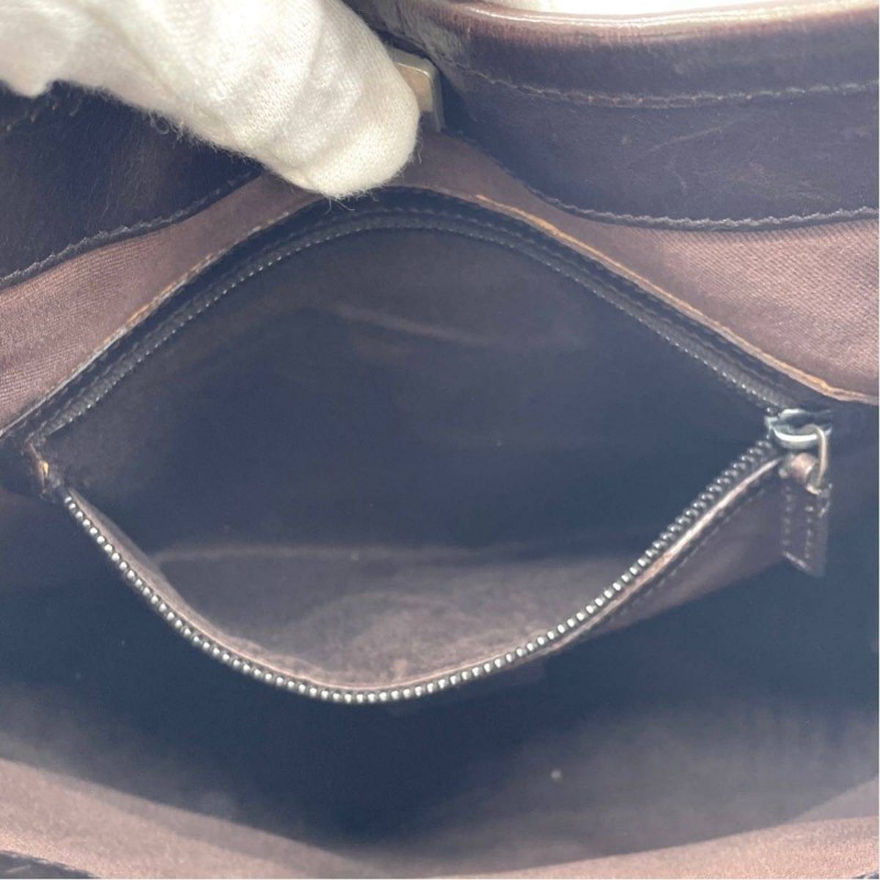 復古GUCCI GG 側肩包-10