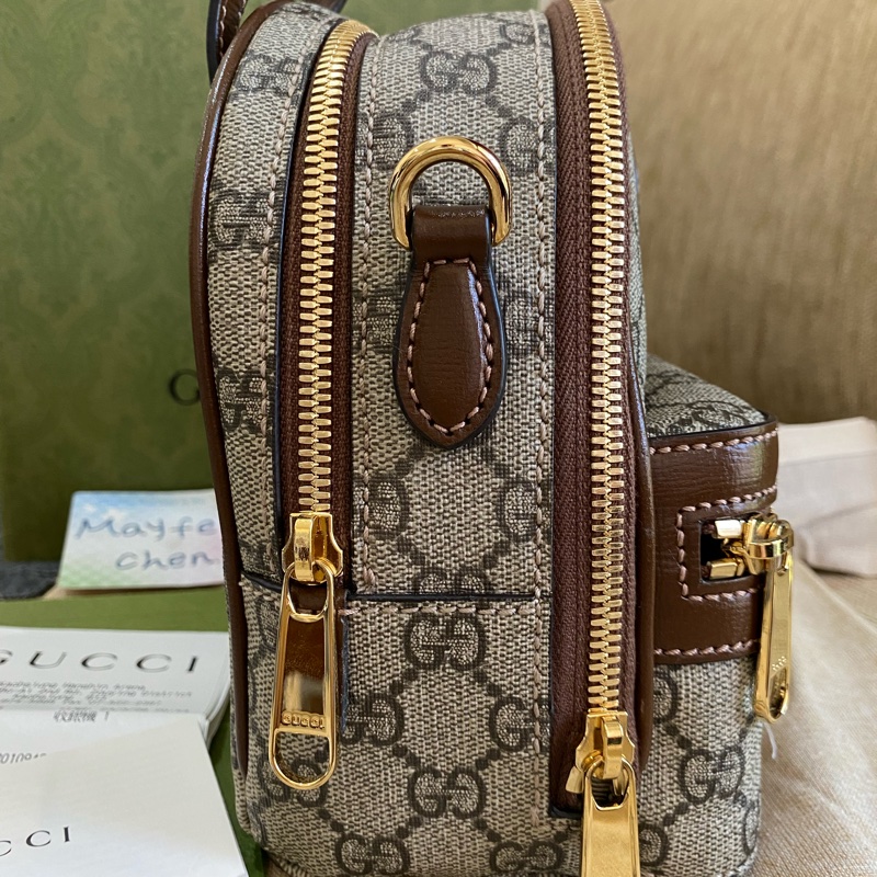 GUCCI 725654 迷你後背包/斜背包-7