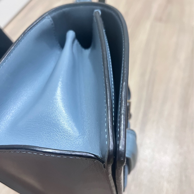 Loewe Barcelona三角插釦葉子單肩斜背包-13