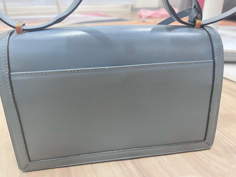 Loewe Barcelona三角插釦葉子單肩斜背包-15