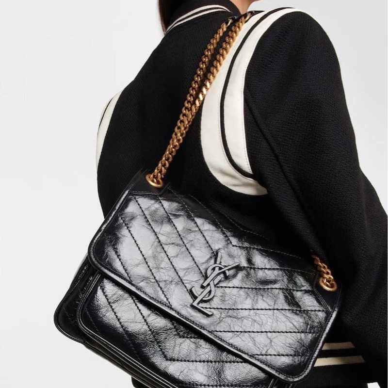 YSL NIKI 中號 金鏈肩包-1