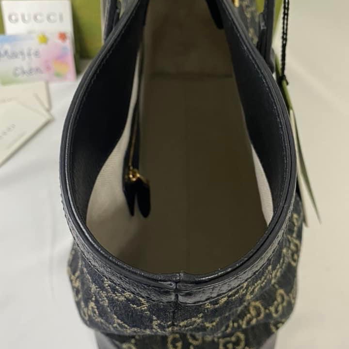 GUCCI 丹寧牛仔托特包-8