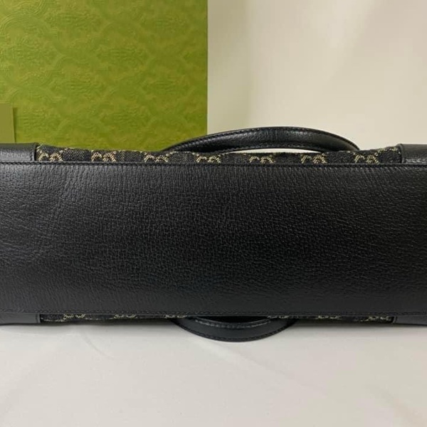 GUCCI 丹寧牛仔托特包-10