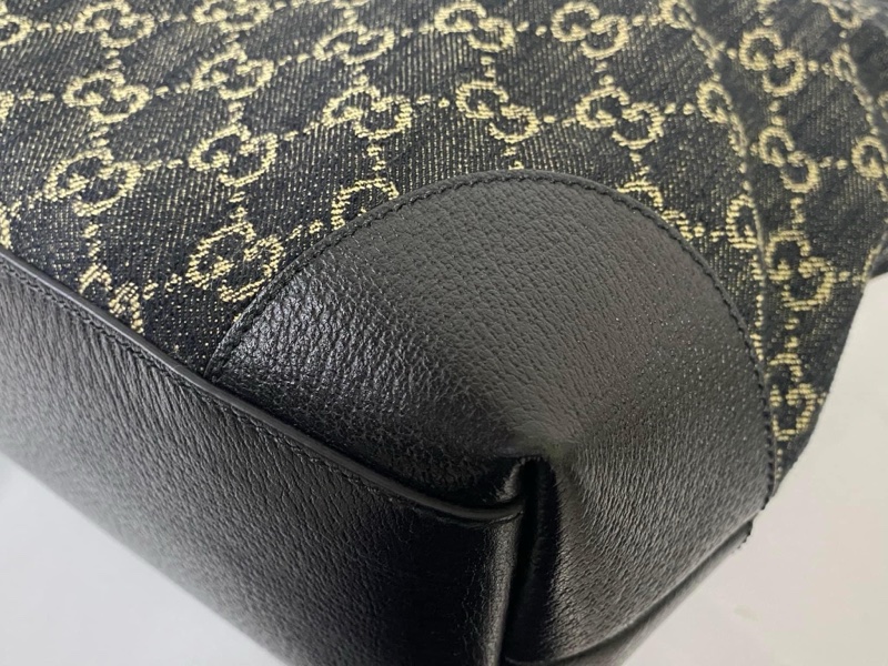 GUCCI 丹寧牛仔托特包-14