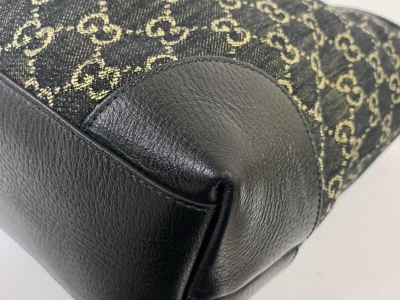 GUCCI 丹寧牛仔托特包-16