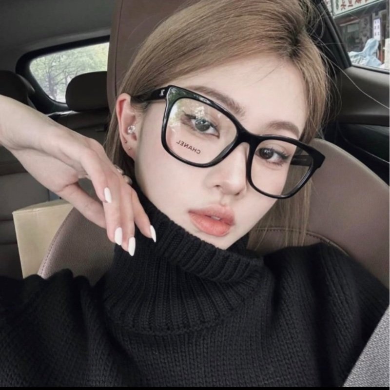 Chanel ch3392 權志龍同款 爆款素顏神器 平光眼鏡 可配度數 有多一個黑色眼鏡盒子-0