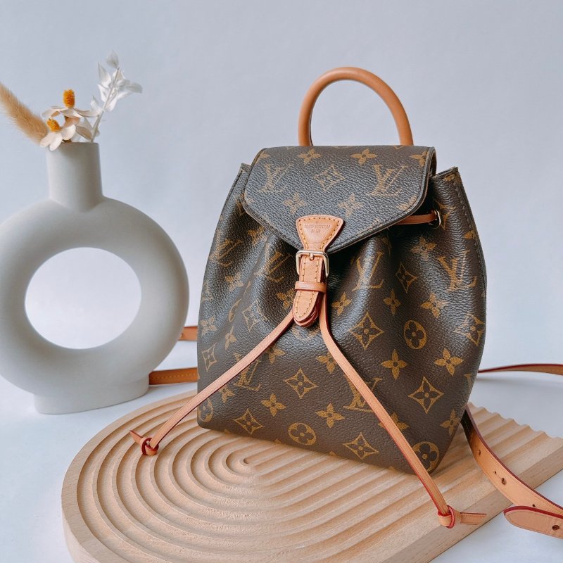 LV MONTSOURIS BB 老花手提後背包 M45502-0