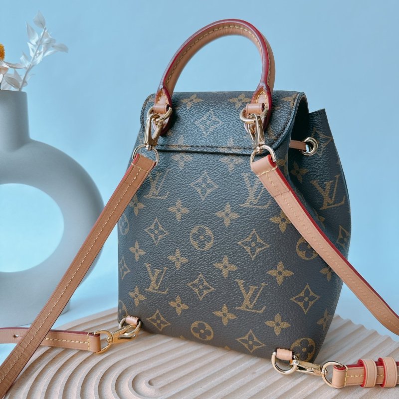 LV MONTSOURIS BB 老花手提後背包 M45502-1