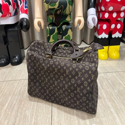 LV Louis Vuitton speedy30 Denim 丹寧包 9.99成新