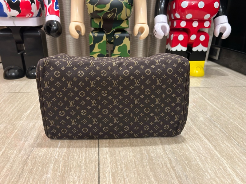 LV Louis Vuitton speedy30 Denim 丹寧包 9.99成新-1