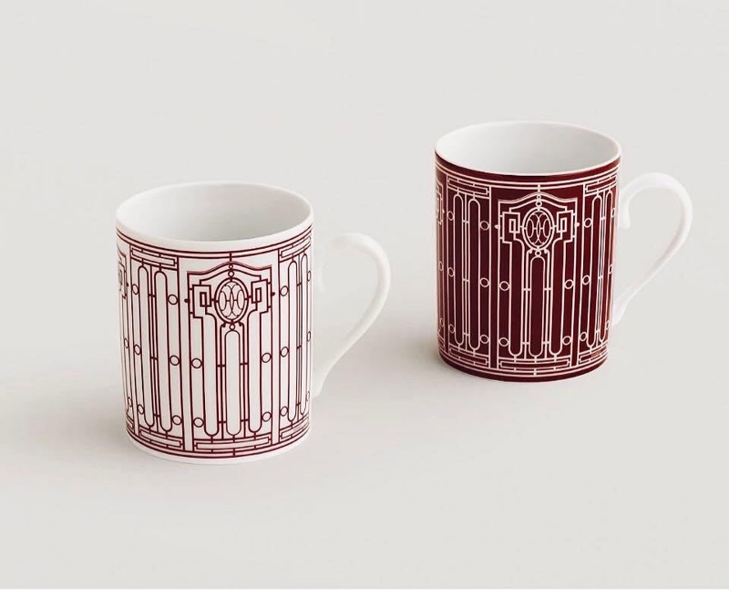 Hermes 愛馬仕 H Deco 馬克杯對杯（全新禮盒包裝）-0
