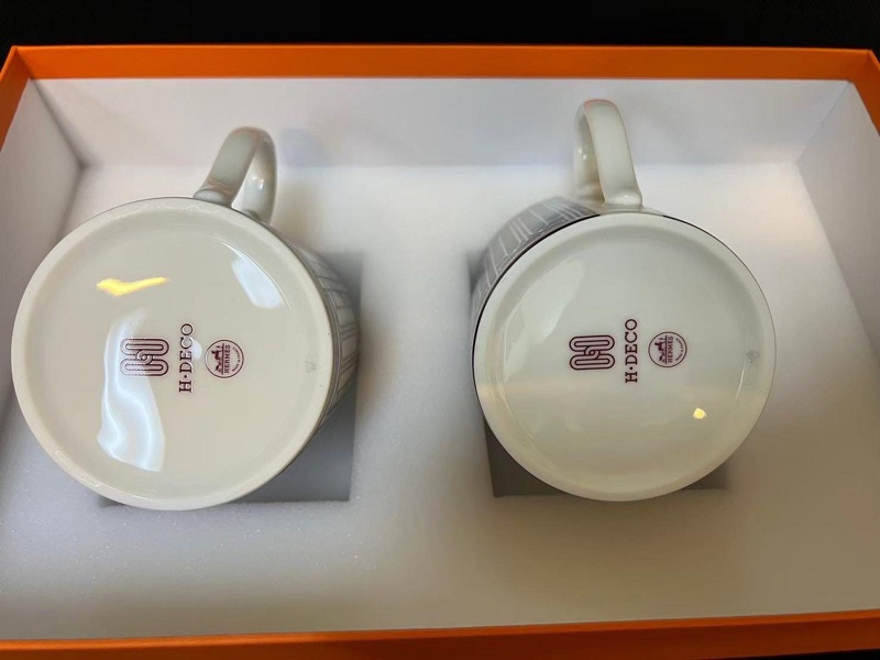 Hermes 愛馬仕 H Deco 馬克杯對杯（全新禮盒包裝）-4