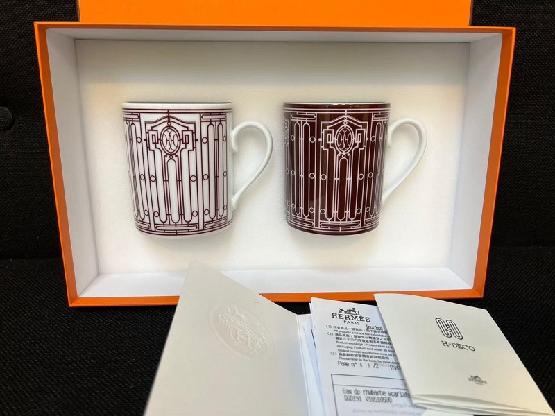 Hermes 愛馬仕 H Deco 馬克杯對杯（全新禮盒包裝）-6