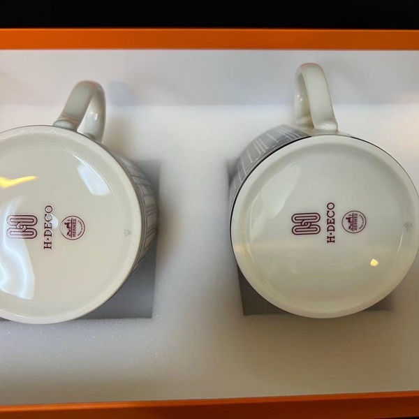 Hermes 愛馬仕 H Deco 馬克杯對杯（全新禮盒包裝）-7