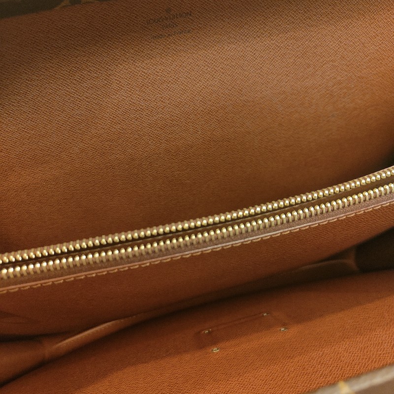 LV經典老花牛皮公事包-15