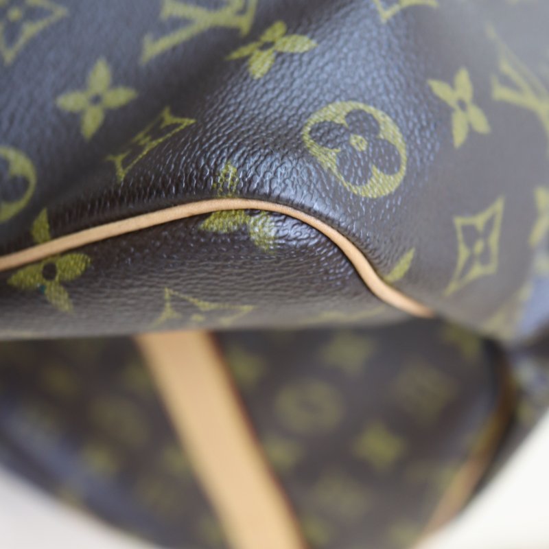 LOUIS VUITTON LV 路易威登 #726 KEEPALL 50 原花 老花 字紋 手提包 健身包 行李袋 旅行袋M41416 二手-8