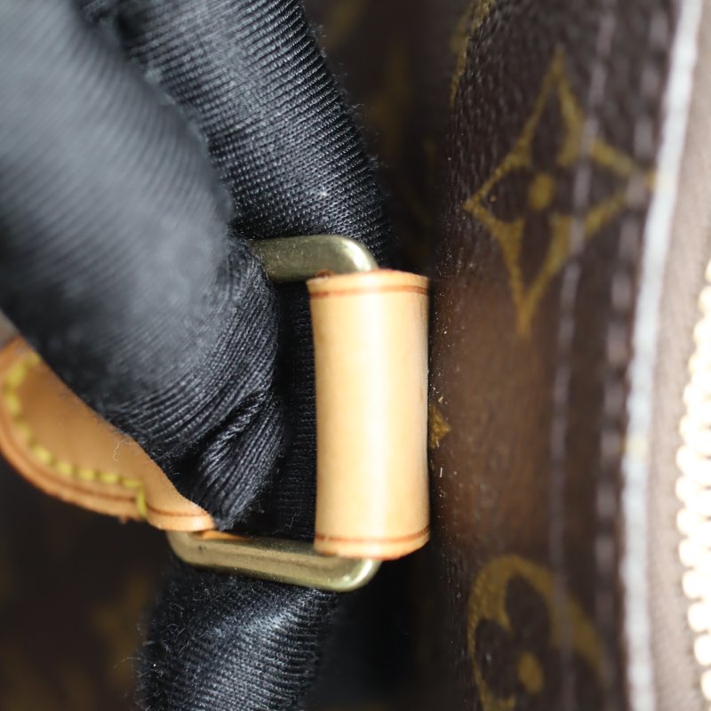 LOUIS VUITTON LV 路易威登 #1630 KEEPALL 45 原花 老花 字紋 手提包 健身包 行李袋 旅行袋M41428 二手-12