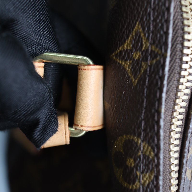 LOUIS VUITTON LV 路易威登 #1630 KEEPALL 45 原花 老花 字紋 手提包 健身包 行李袋 旅行袋M41428 二手-15