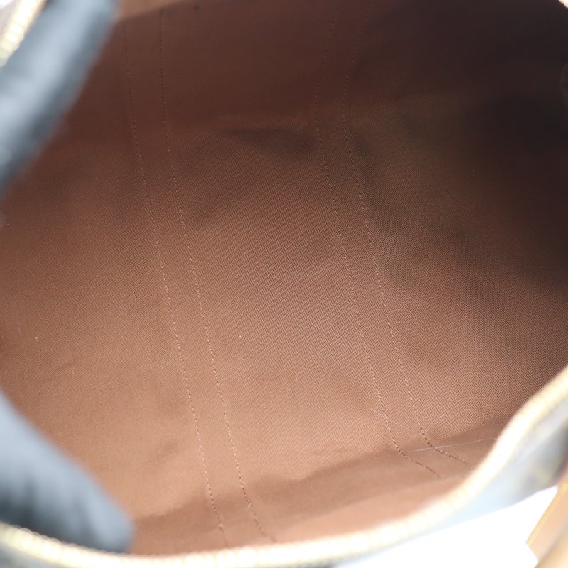 LOUIS VUITTON LV 路易威登 #1630 KEEPALL 45 原花 老花 字紋 手提包 健身包 行李袋 旅行袋M41428 二手-17