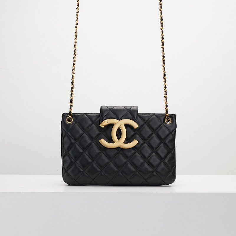 Chanel 24C 大logo法棍鍊條包-0