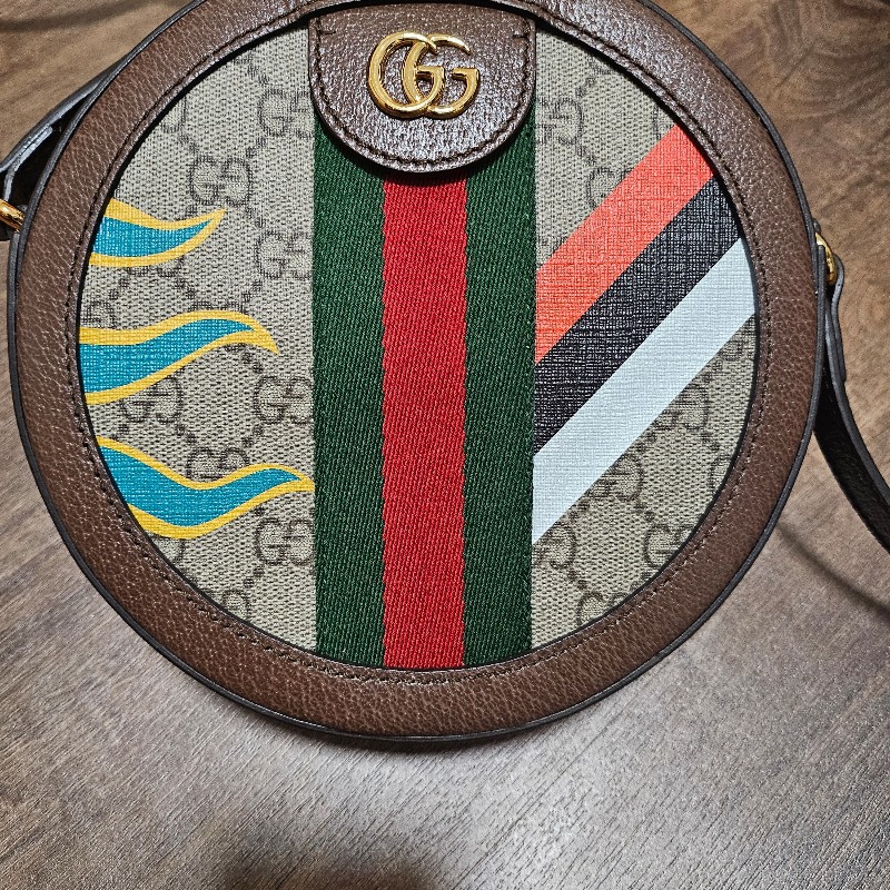 已售出 Gucci圓餅包 100周年紀念款-5