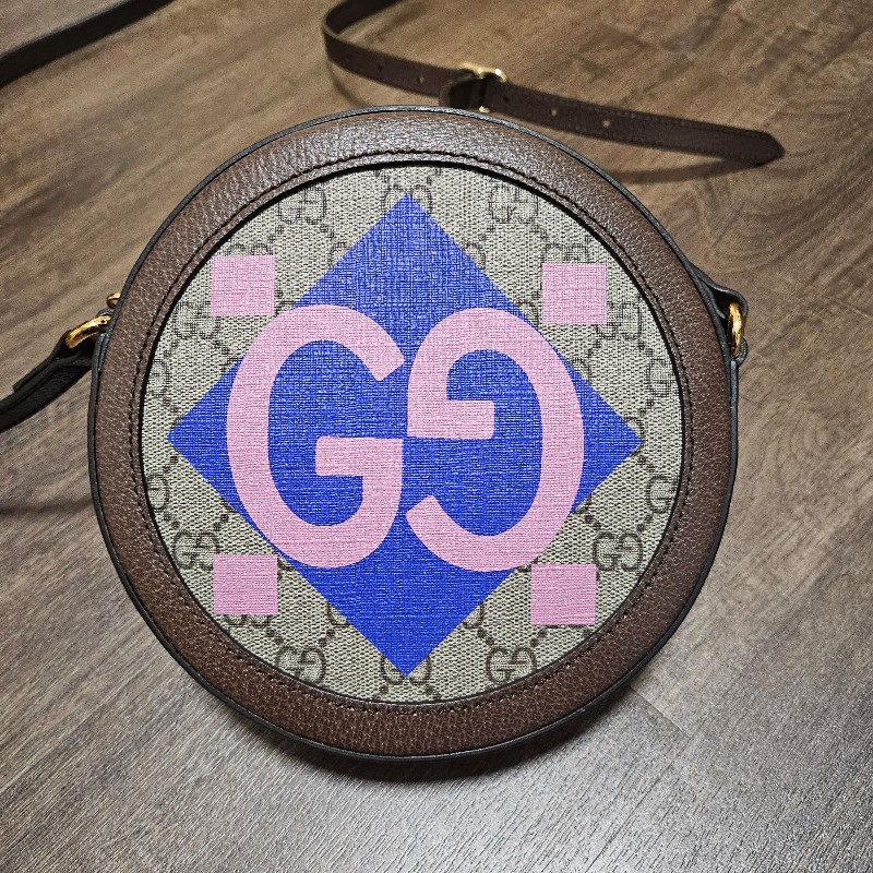已售出 Gucci圓餅包 100周年紀念款-11