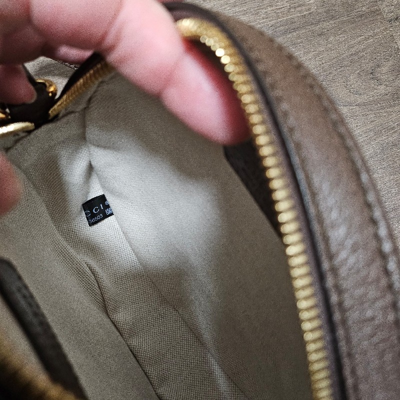 已售出 Gucci圓餅包 100周年紀念款-15