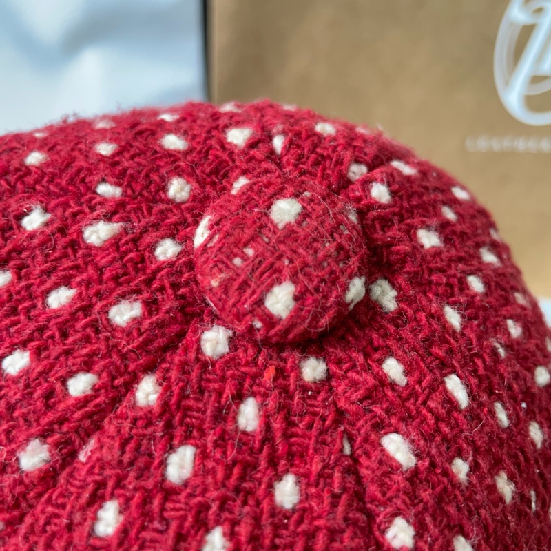 💯 日本正貨‼️【Beams Boy】立體波點貝雷帽。Ladies’ Hat with 3D dot-5