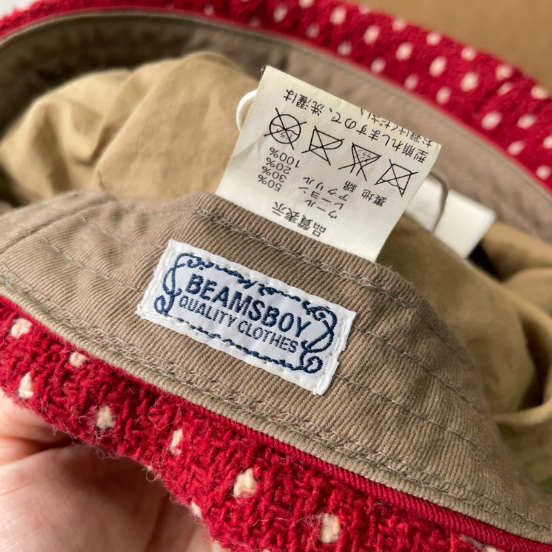 💯 日本正貨‼️【Beams Boy】立體波點貝雷帽。Ladies’ Hat with 3D dot-6