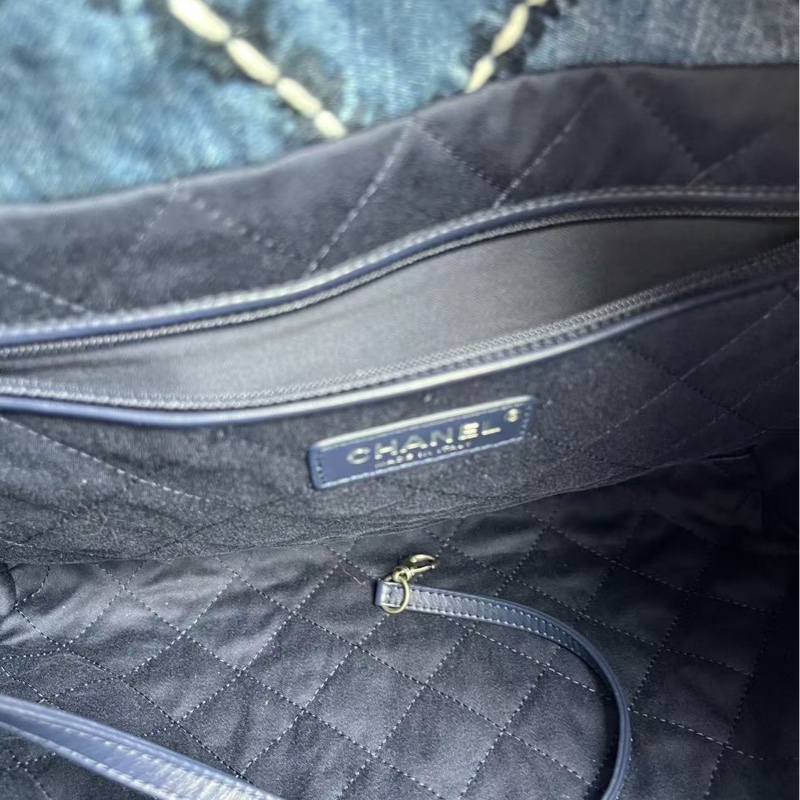 Chanel 購物包 香奈兒 24P  22bag 牛仔包-11