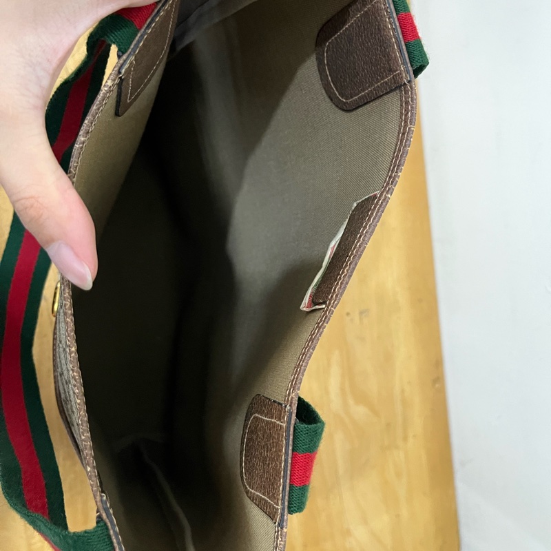 Gucci老花 托特包 中古版～-4