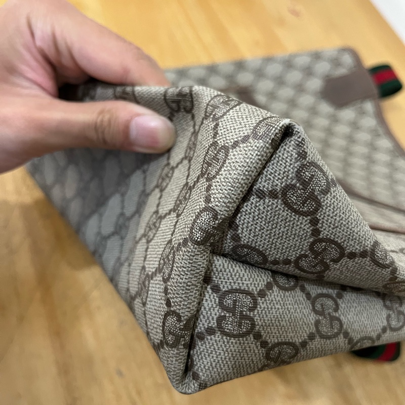 Gucci老花 托特包 中古版～-8