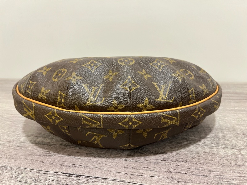LV 經典老花可頌包/豌豆包-6