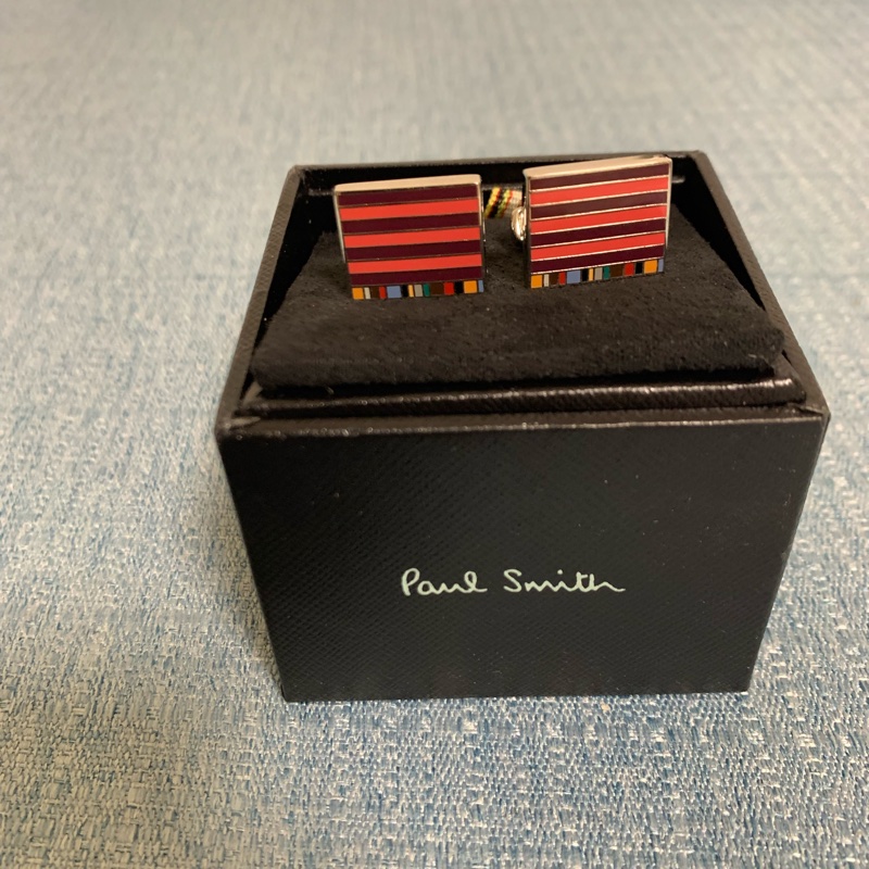 paul smith 袖扣 條紋-0
