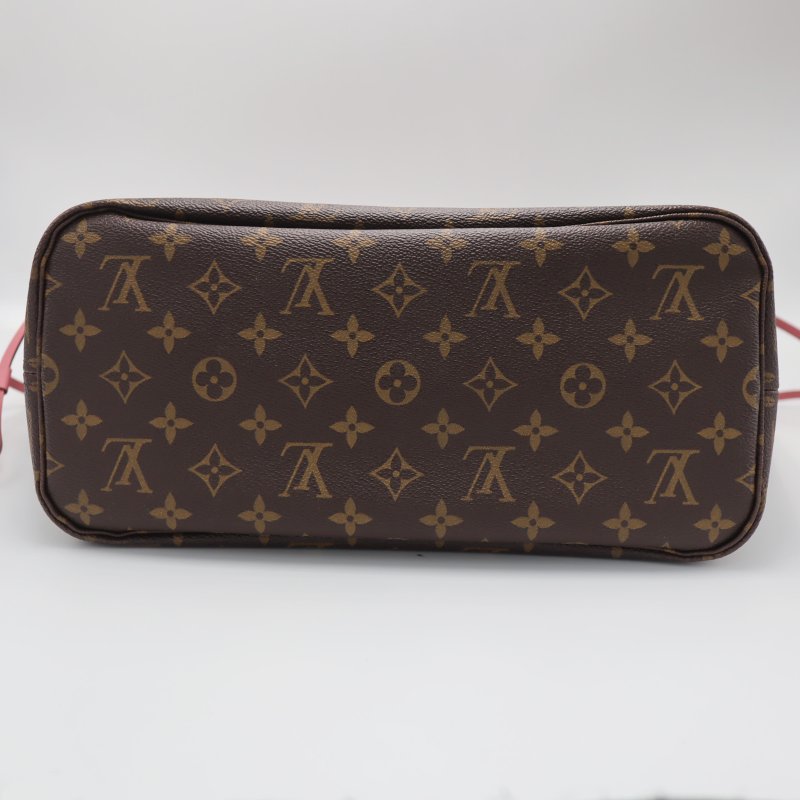 LOUIS VUITTON LV 路易威登 #2403 Neverfull MM Flower M40939 二手-4