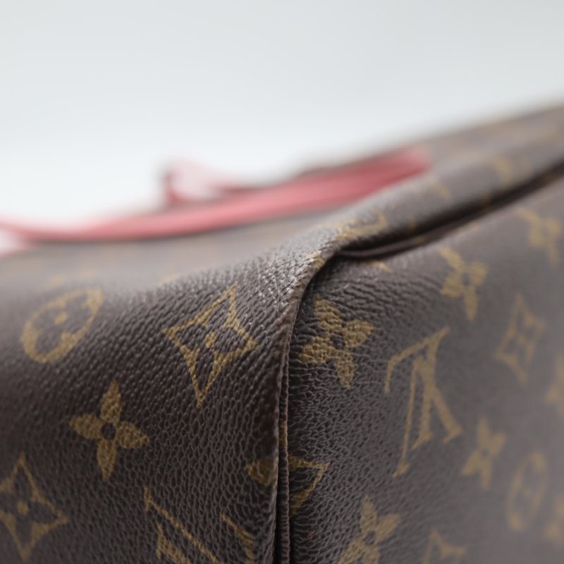 LOUIS VUITTON LV 路易威登 #2403 Neverfull MM Flower M40939 二手-5