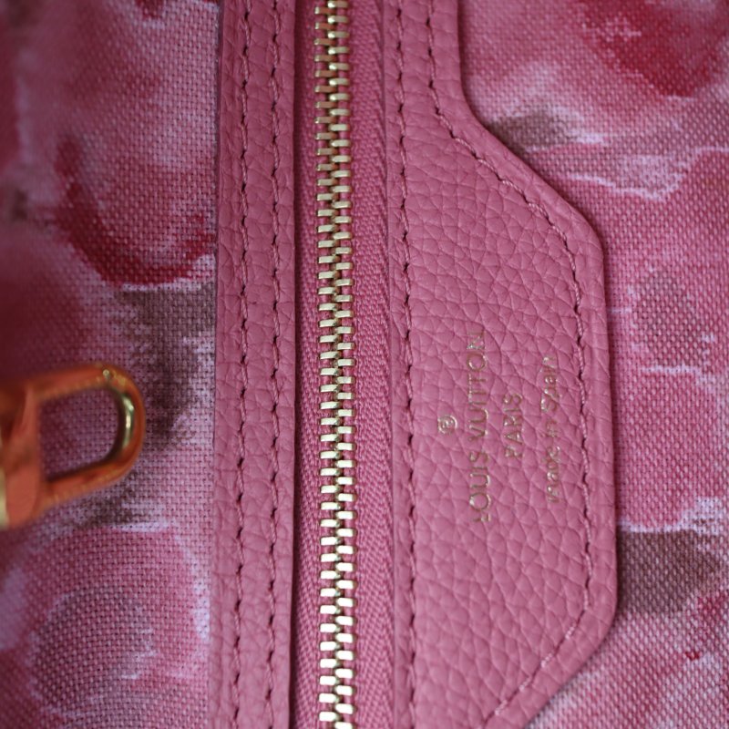 LOUIS VUITTON LV 路易威登 #2403 Neverfull MM Flower M40939 二手-11