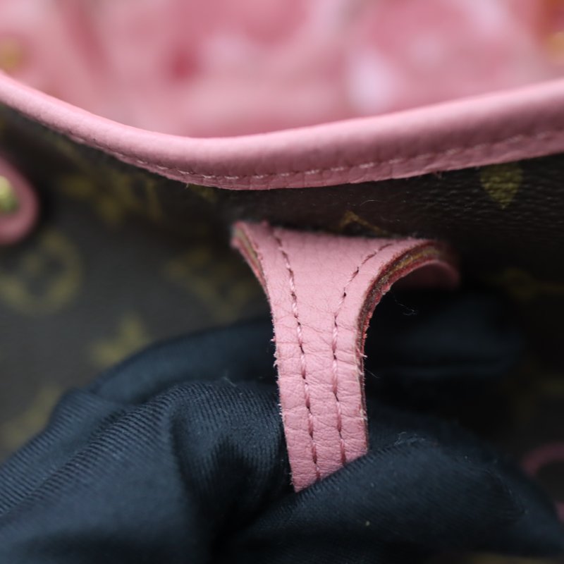 LOUIS VUITTON LV 路易威登 #2403 Neverfull MM Flower M40939 二手-13