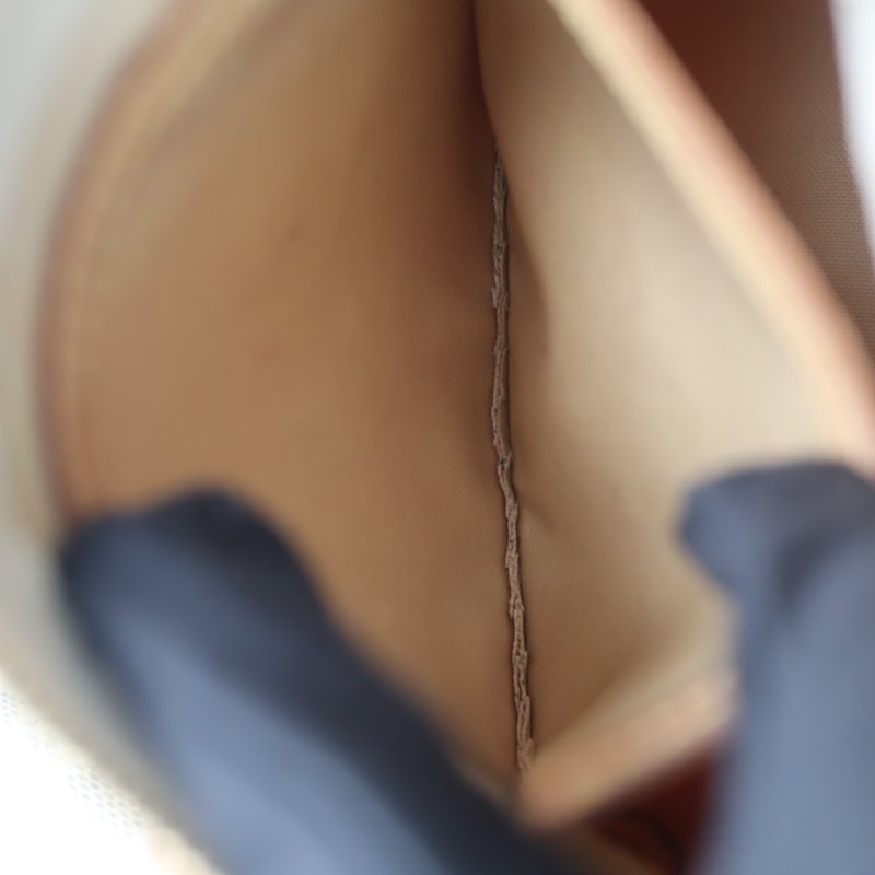 LOUIS VUITTON LV 路易威登 #1714 N41534 白色 棋盤格紋 Speedy 25 手提 波士頓包-19