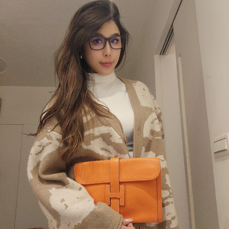 HERMÈS
Vintage Jige 29 Clutch 愛馬仕 古董包 經典橙色 手拿包 方框D刻-0