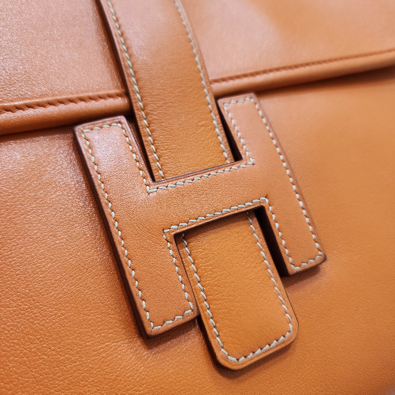 HERMÈS
Vintage Jige 29 Clutch 愛馬仕 古董包 經典橙色 手拿包 方框D刻-3
